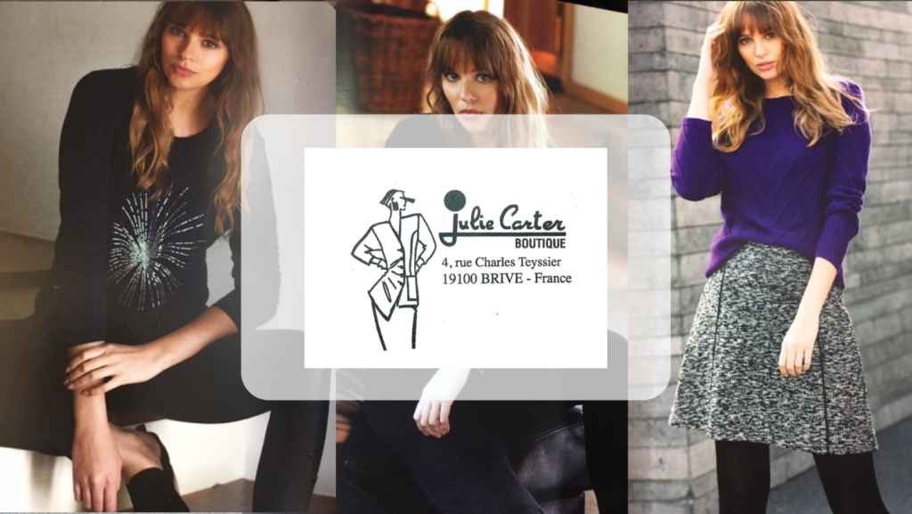 Vêtements féminins à Brive la Gaillarde - Julie Carter Brive